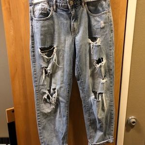 Forever 21 ripped jeans!